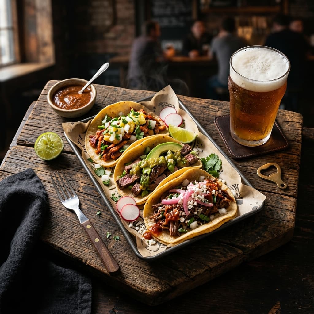 Paws & Brews, Food & Brews